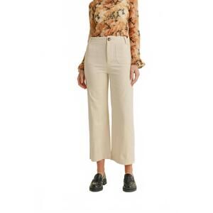 NEW &MERCI women's tracy bottoms in egg shell